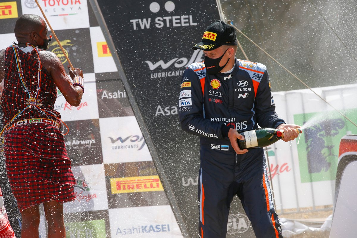 Podio: Ott Tänak, Hyundai Motorsport