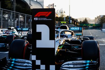 Polesitter Valtteri Bottas, Mercedes AMG W10