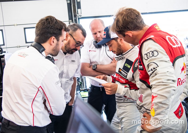 Andrea Dovizioso, Audi RS 5 Turbo DTM, mit Mattias Ekström
