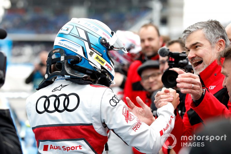 Race winner René Rast, Audi Sport Team Rosberg