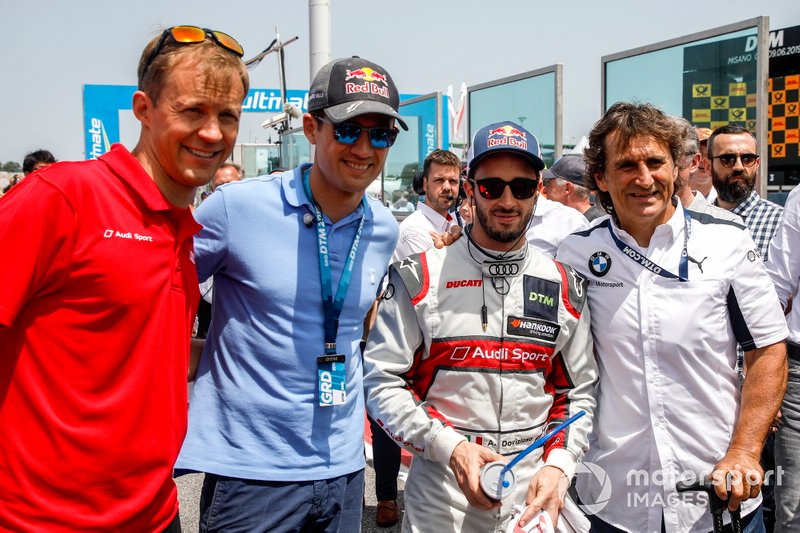 Mattias Ekström, Sebastien Orgier, Andrea Dovizioso, Audi Sport Team WRT, Alex Zanardi