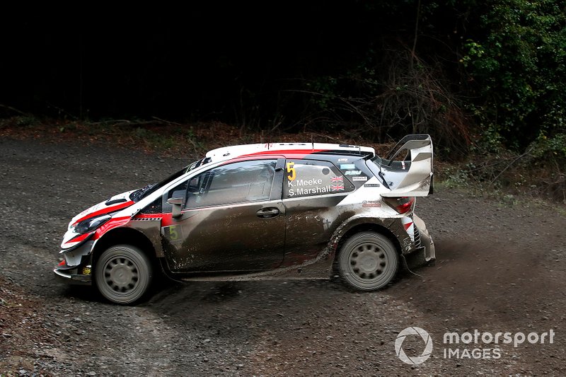Kris Meeke, Sebastian Marshall, Toyota Gazoo Racing WRT Toyota Yaris WRC
