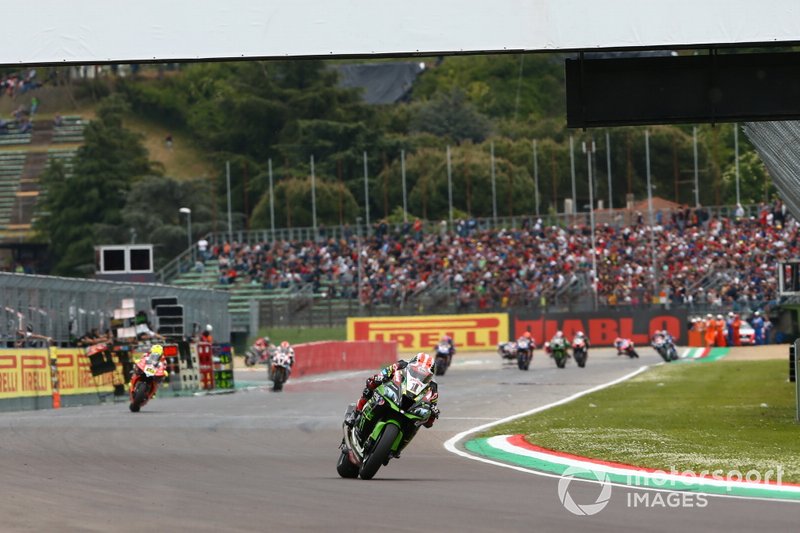 Jonathan Rea, Kawasaki Racing Team, Alvaro Bautista, Aruba.it Racing-Ducati Team