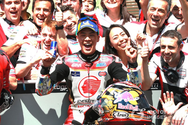 Nakagami fuhr mit der 2018er-Honda auf den fünften Platz