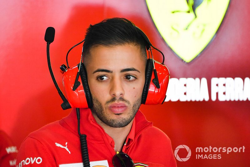 Antonio Fuoco, Pilota di riserva, Ferrari