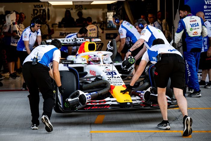 Liam Lawson, Racing Bulls, Pirelli testing Hungaroring