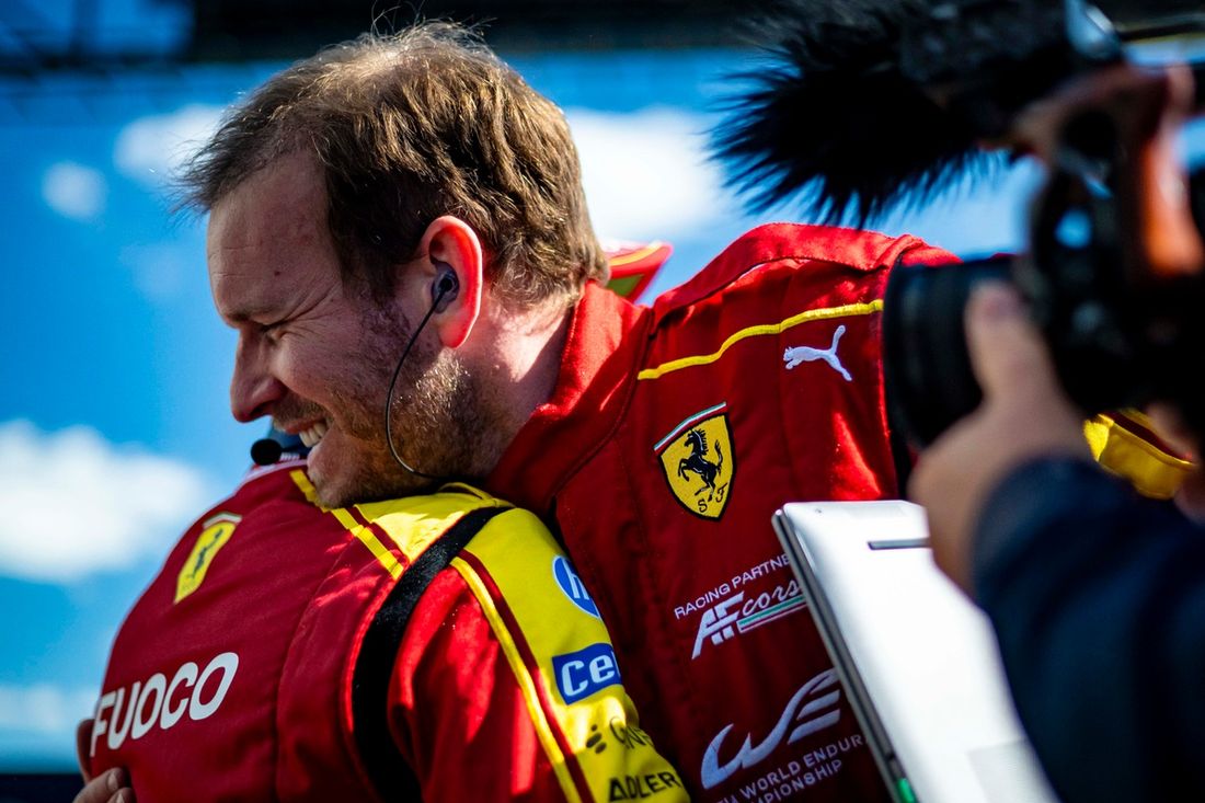 Damien Augier, inżynier wyścigowy Ferrari 