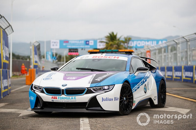 Suasana persiapan E-Prix Sanya