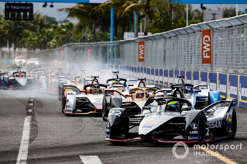 Oliver Rowland, Nissan e.Dams, Nissan IMO1, Jean-Eric Vergne, DS TECHEETAH, DS E-Tense FE19, Daniel Abt, Audi Sport ABT Schaeffler, Audi e-tron FE05