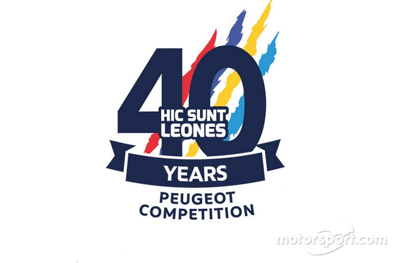 Logo 40° anniversario Peugeot Competition