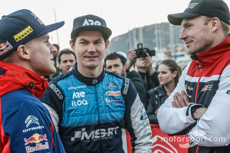 Teemu Suninen, M-Sport Ford WRT, Esapekka Lappi, Citroën World Rally Team, Jari-Matti Latvala, Toyota Gazoo Racing