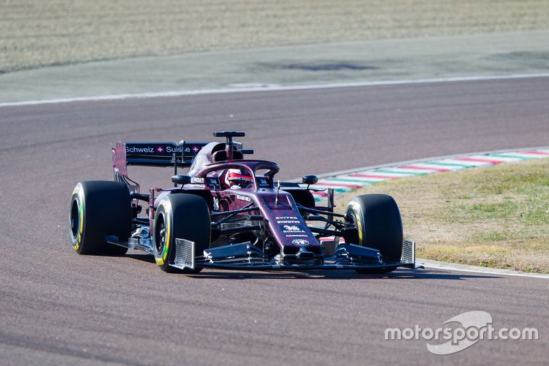 Kimi Raikkonen, carro da pré-temporada