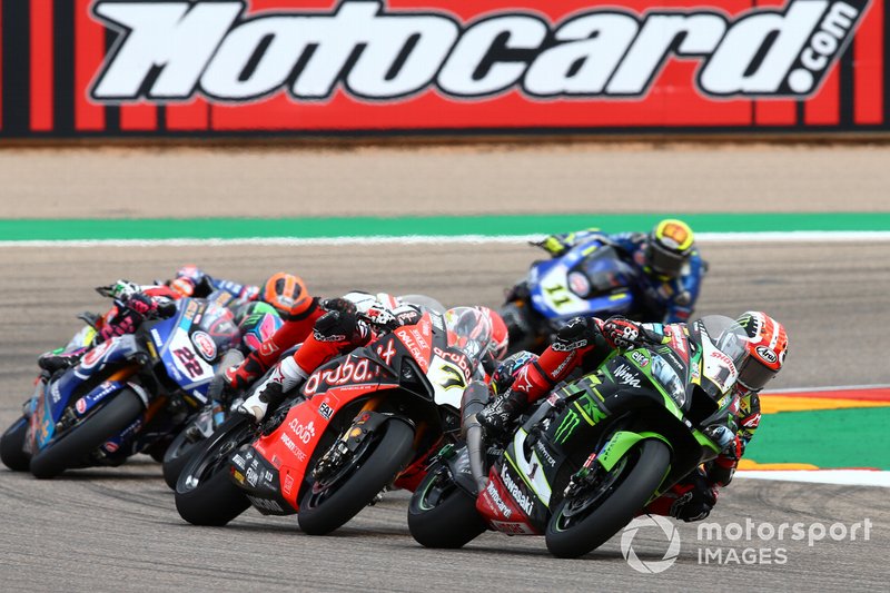 Jonathan Rea, Kawasaki Racing, Chaz Davies, Aruba.it Racing-Ducati Team