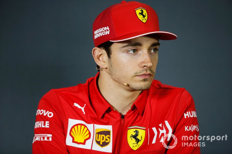 Charles Leclerc, Ferrari, basın toplantısı