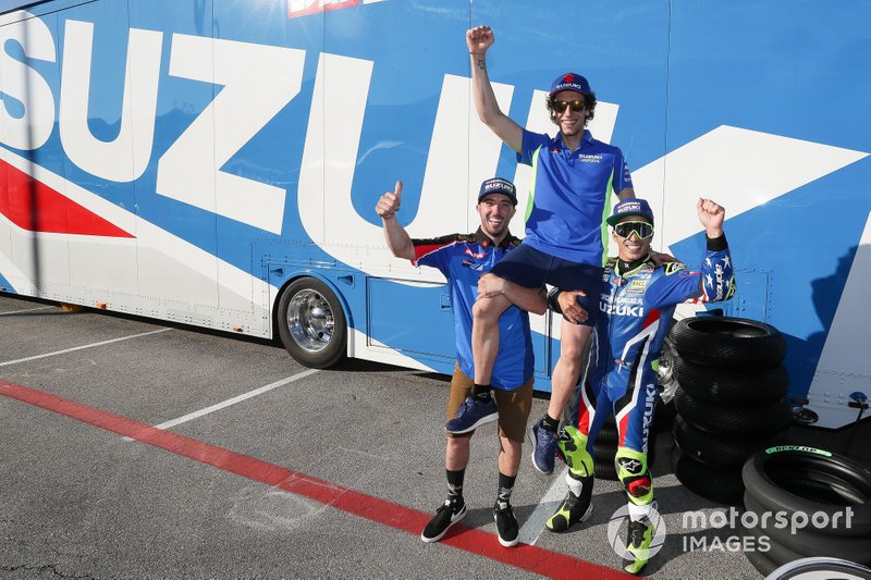 Alex Rins, Team Suzuki MotoGP, Josh Herrin, Toni Elias