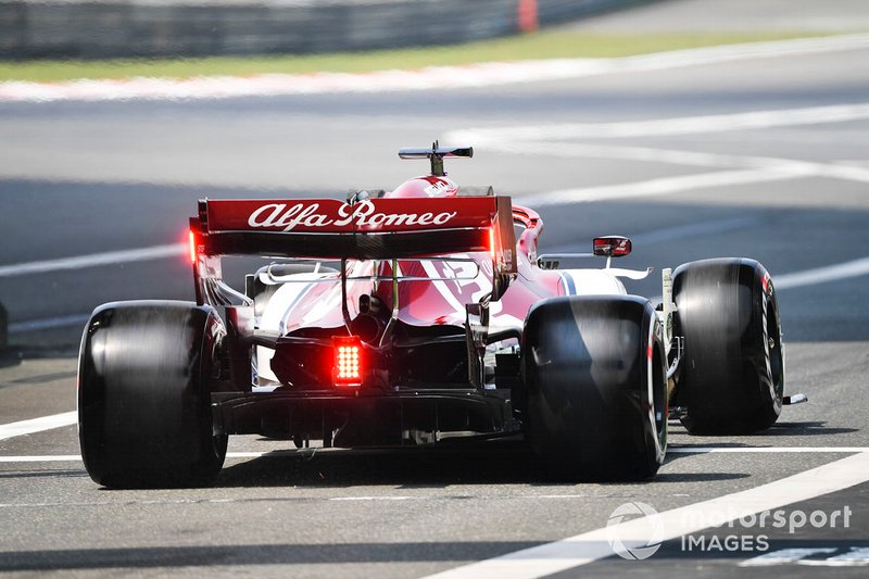Kimi Raikkonen, Alfa Romeo Racing C38,
