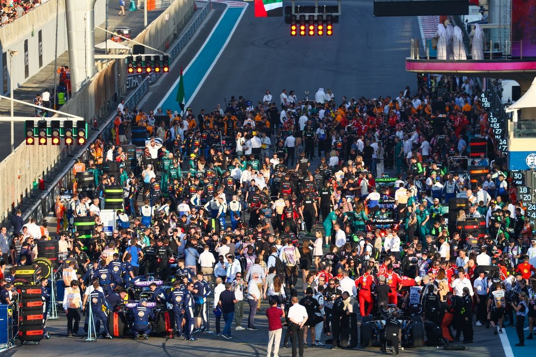 La ajetreada parrilla previa a la carrera