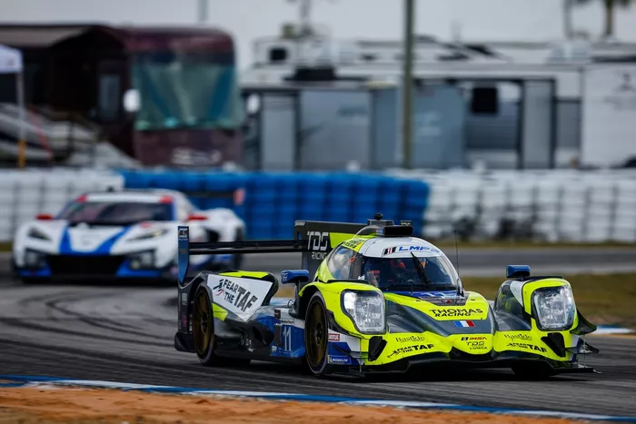 #11 TDS RACING, ORECA LMP2 07: Steven Thomas, Mikkel Jensen, Hunter McElrea