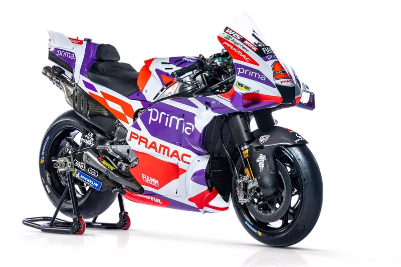 La moto de Johann Zarco, Pramac Racing