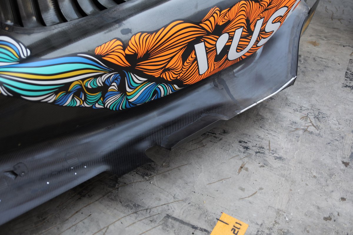 McLaren MCL36: Unterboden