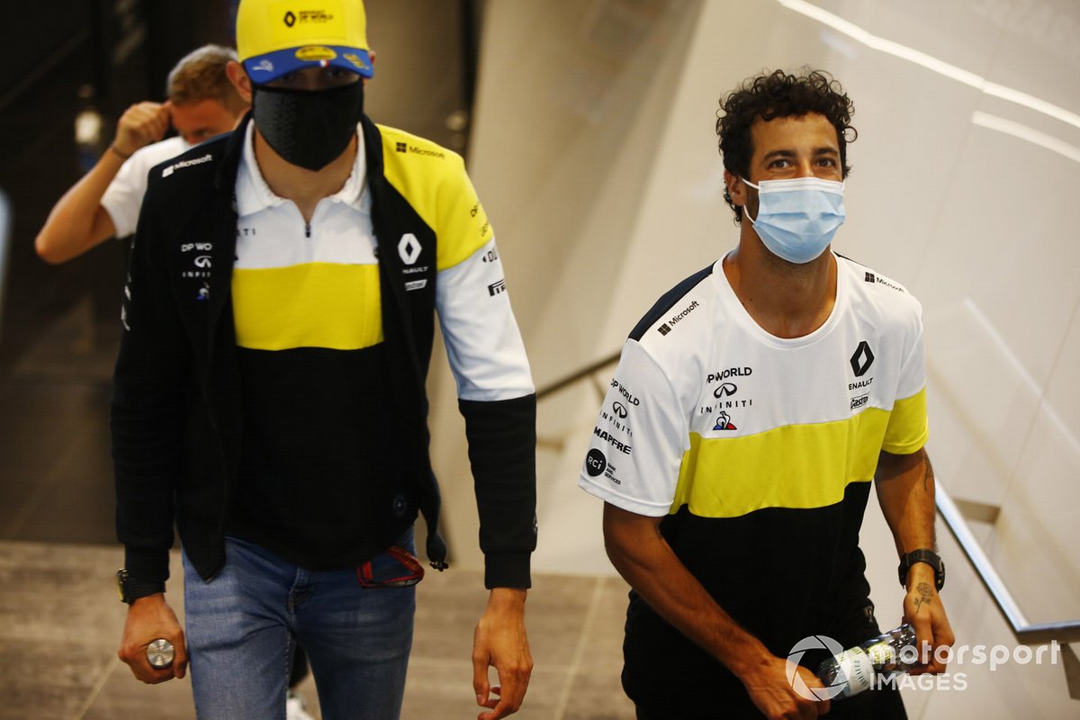Daniel Ricciardo, Renault F1, Esteban Ocon, Renault F1