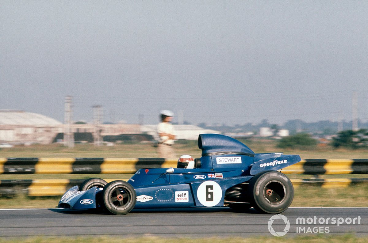 Jackie Stewart, Tyrrell 005 Ford