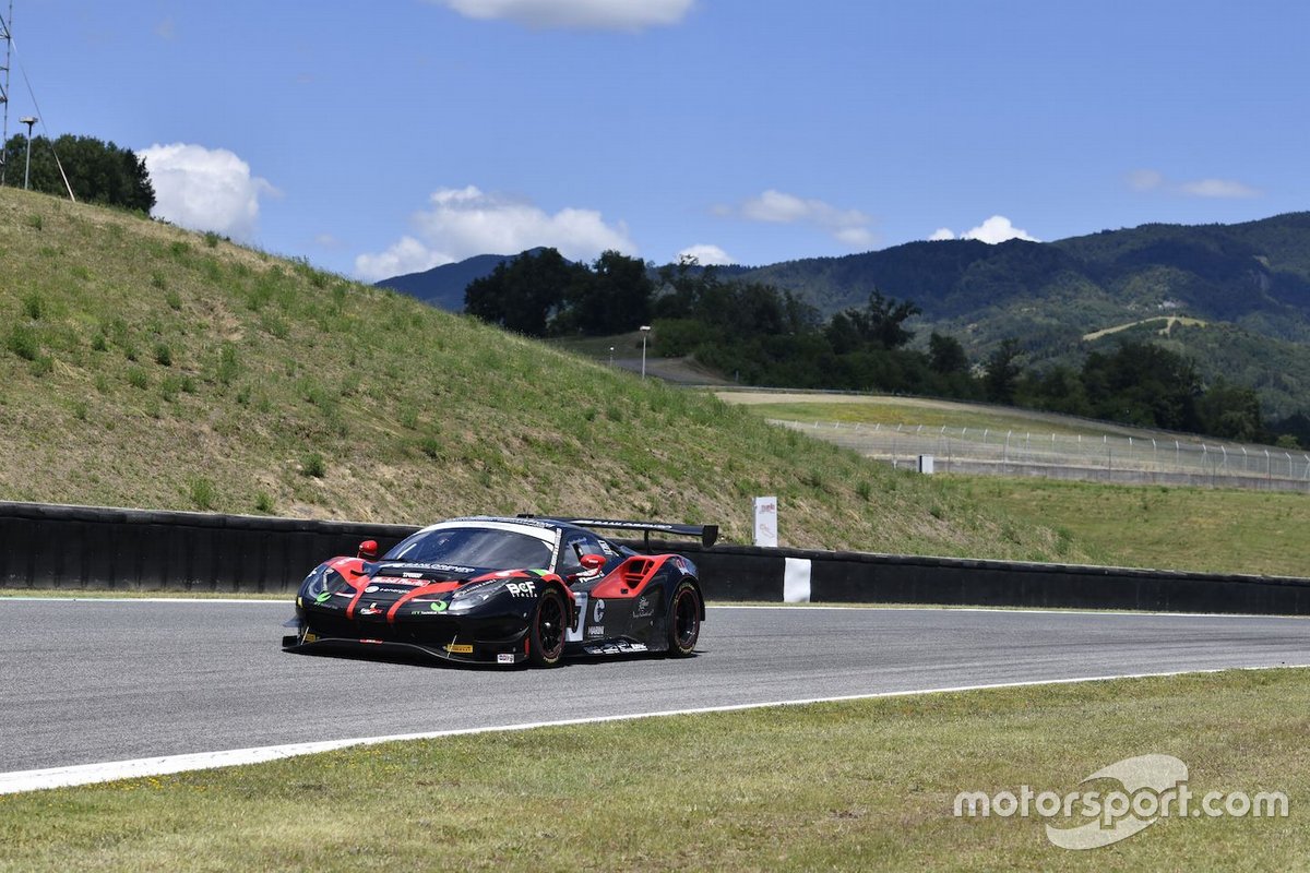 Hudspeth Sean, Michelotto Mattia, Greco Matteo, Ferrari 458 Italia #3, Easy Race