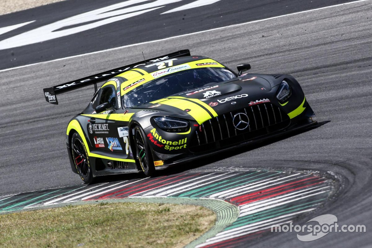 Linossi Francesca, Colombo Stefano, Ferrari Lorenzo, Mercedes AMG GT3 #27, Antonelli Motorsport