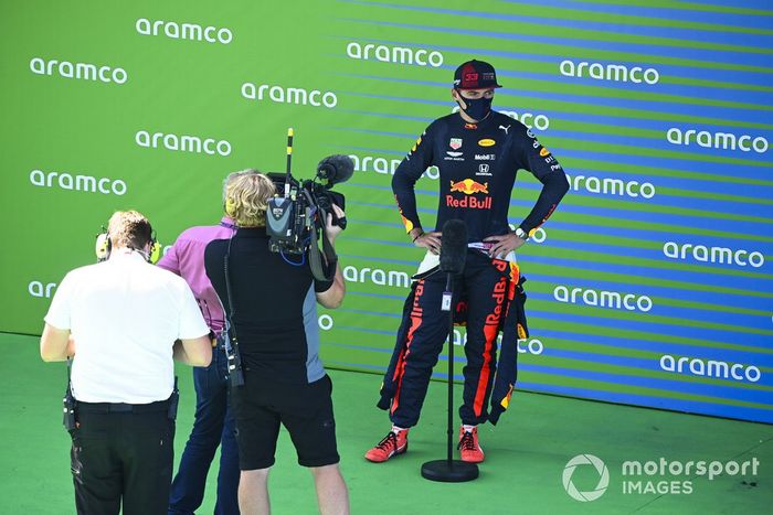 Tercero Max Verstappen, Red Bull Racing