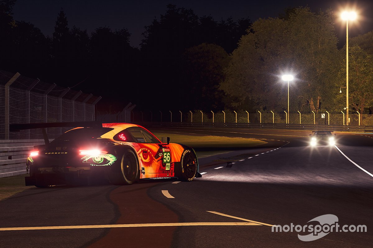 #56 Team Project 1 Porsche 911 RSR: Laurents Horr, David Kolkmann, Dany Giusa, Lukas Muller
