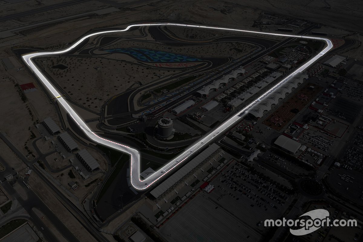 Circuito "casi oval" de Bahrein