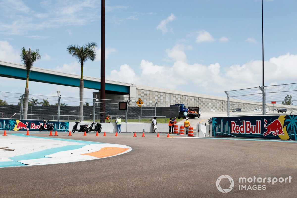 A view of the track