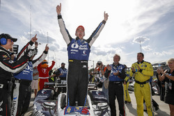 Race winner Graham Rahal, Rahal Letterman Lanigan Racing Honda