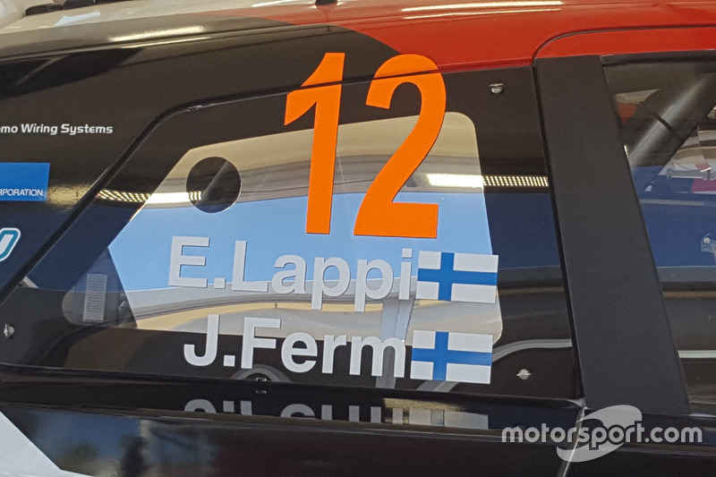 Toyota Yaris WRC di Esapekka Lappi, Toyota Racing