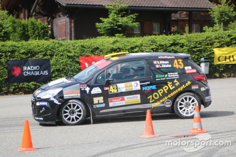 Sascha Althaus, Lisiane Zbinden, Citroën DS3 R1, Lugano Racing Team