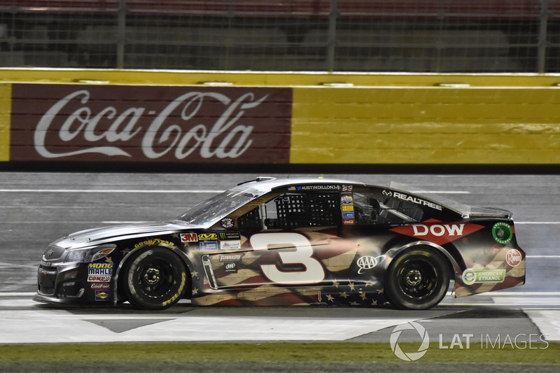 Ganador de la carrera Austin Dillon, Richard Childress Racing Chevrolet