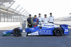 Winner Takuma Sato, Andretti Autosport Honda