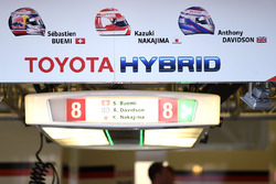 #8 Toyota Gazoo Racing Toyota TS050 Hybrid: Anthony Davidson, Sébastien Buemi, Kazuki Nakajima