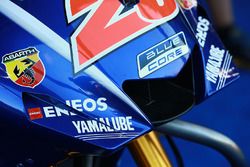 Maverick Viñales, Yamaha Factory Racing, detalle del carenado