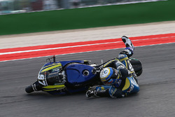 Chute de Xavi Vierge, Tech 3 Racing
