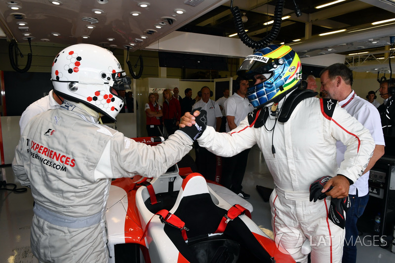 F1 Experiences 2-Seater passenger and Zsolt Baumgartner, F1 Experiences 2-Seater driver