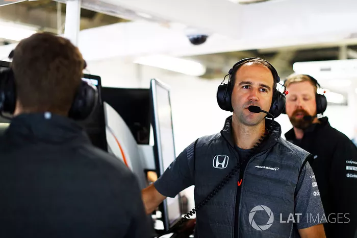 Tom Stallard, ingeniero de rendimiento de McLaren