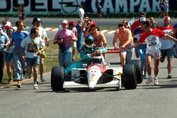 Gerhard Berger, McLaren MP4/6, Ivan Capelli