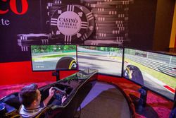 Un gamer in azione al