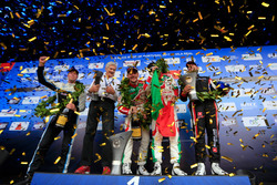 Podium: Race winner Podium: second place Tiago Monteiro, Honda Racing Team JAS, Honda Civic WTCC, Race winner Mehdi Bennani, Sébastien Loeb Racing, Citroën C-Elysée WTCC, third place Thed Björk, Polestar Cyan Racing, Volvo S60 Polestar TC1, second place Thed Björk, Polestar Cyan Racing, Volvo S60 Polestar TC1, third place Tiago Monteiro, Honda Racing Team JAS, Honda Civic WTCC and Rob Huff, All-Inkl Motorsport, Citroën C-Elysée WTCC
