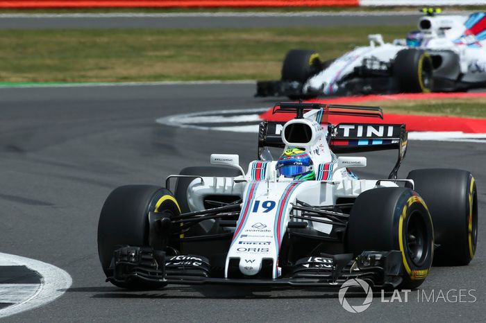  Felipe Massa, Williams FW40, Lance Stroll, Williams FW40