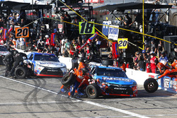 Kyle Busch, Joe Gibbs Racing Toyota, Ryan Preece, Joe Gibbs Racing Toyota