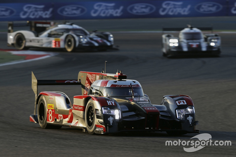 #8 Audi Sport Team Joest Audi R18: Lucas di Grassi, Loic Duval, Oliver Jarvis