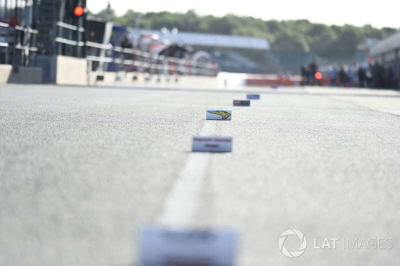 Segnaletica in Pit lane