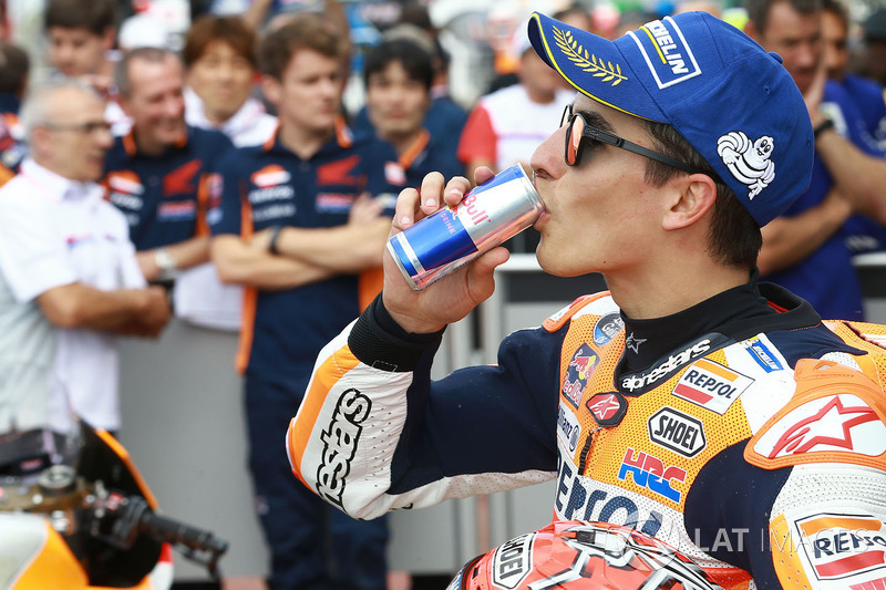 Il poleman Marc Marquez, Repsol Honda Team